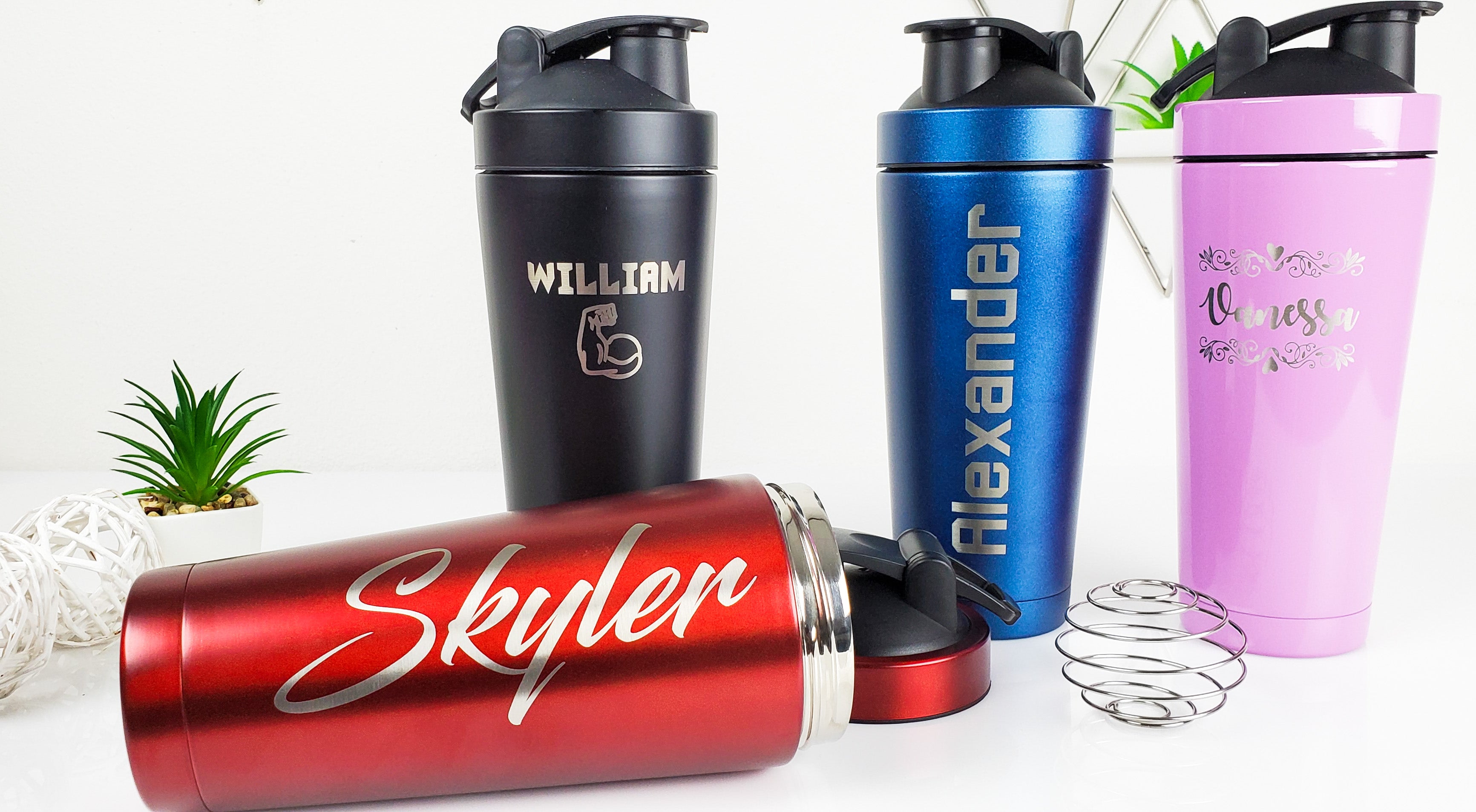 Custom Stainless Steel Blender Bottle