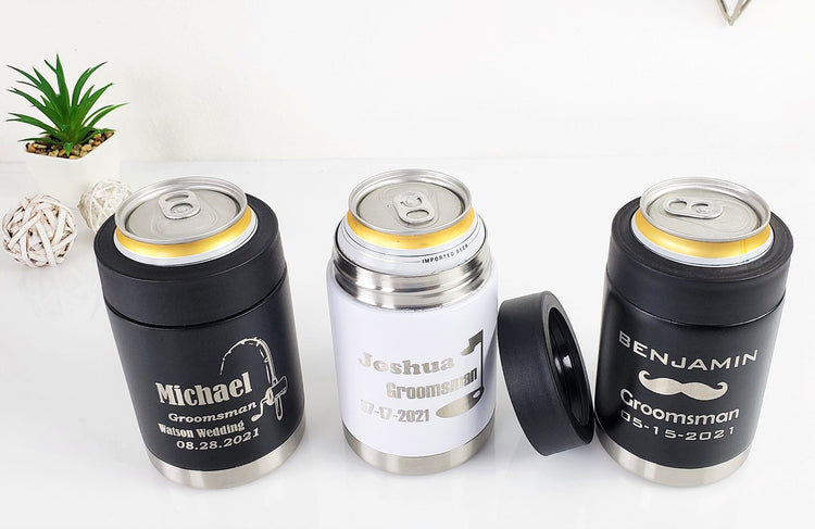 Groomsmen 12oz Can Coolers