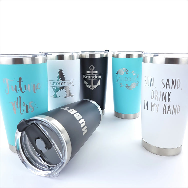 personalized 20oz tumblers