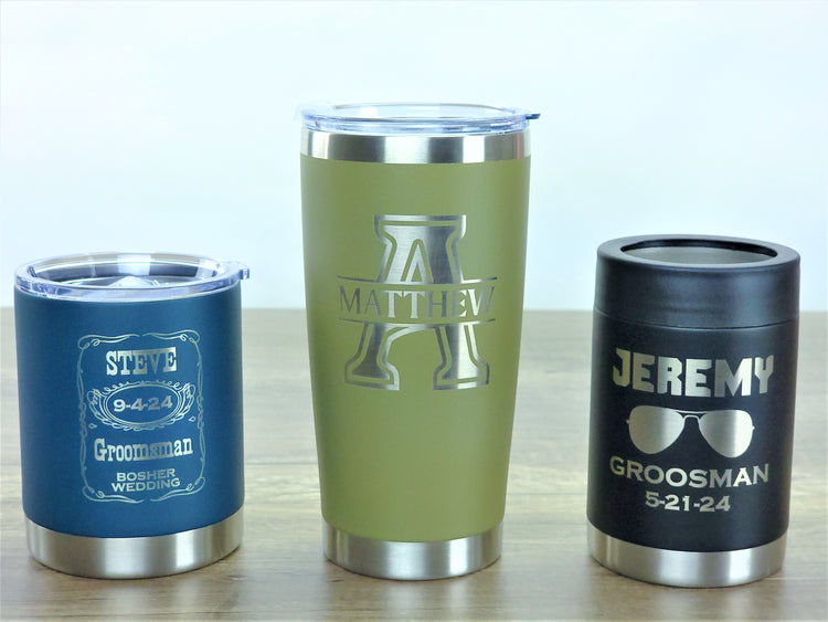 Groomsmen Tumblers/Bottles/Cups
