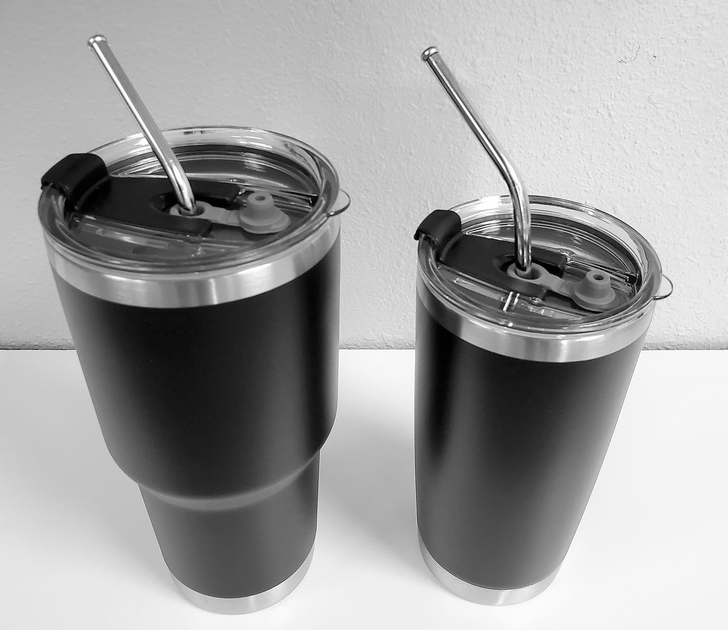 Stainless Steel Straw Set - For 20oz or 30oz Tumbler – CRU CUPS