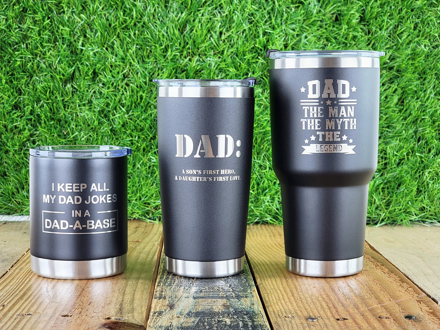 Best Dad Ever Engraved YETI Rambler Tumbler | Father's Day | Engraved  Tumbler | Personalized Father's Day Gift | Awesome Daddy | Dad Gift