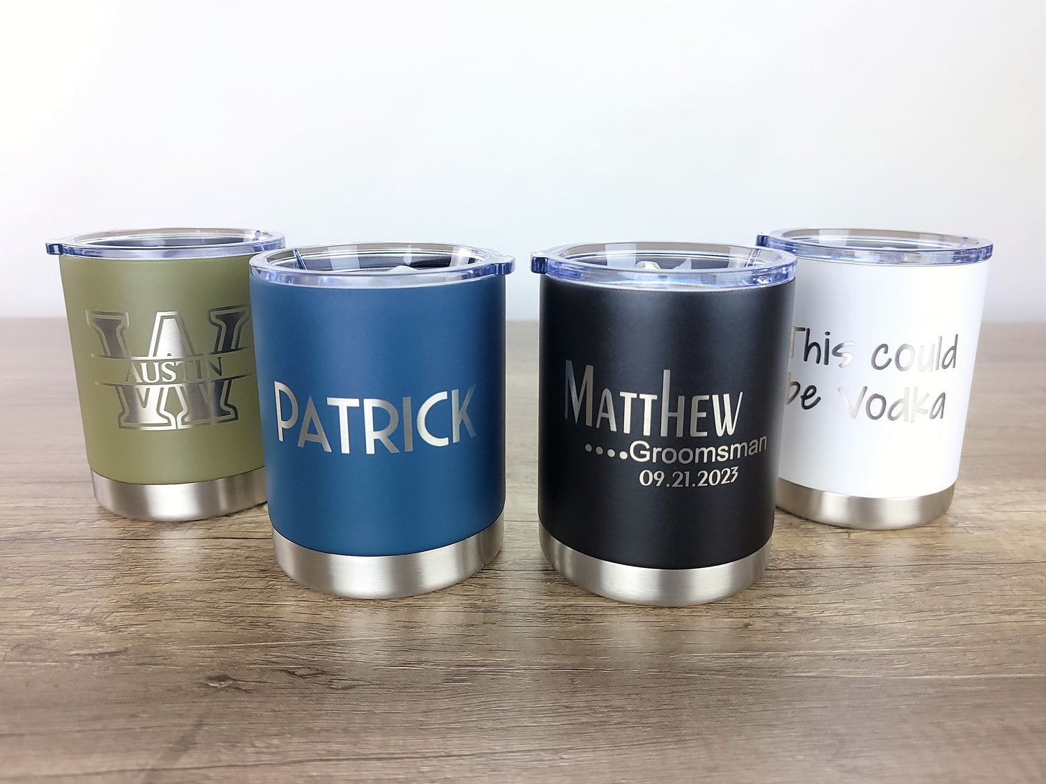 24oz Personalization Laser Engraved on a Yeti Mug. Multiple Colors  Available 
