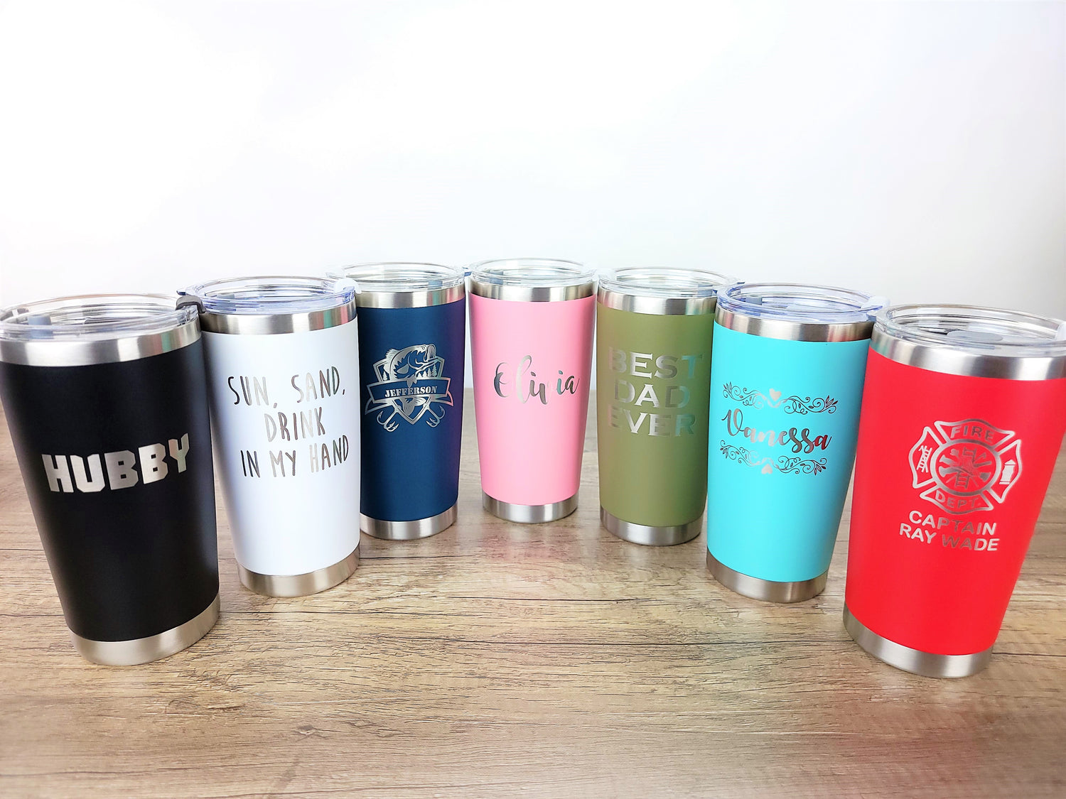 Personalized Name Stainless Steel Slim Can Koozie