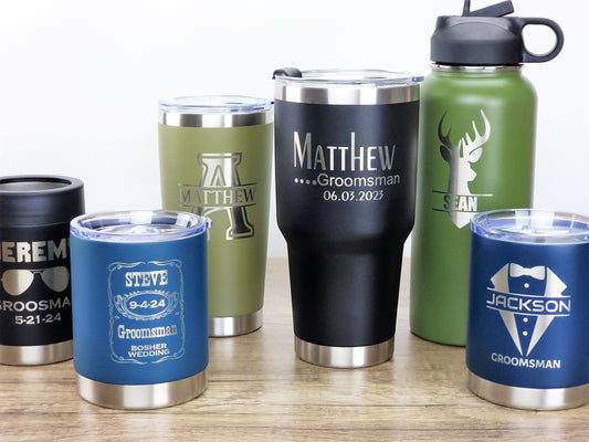 Groomsmen Tumblers/Bottles/Cups