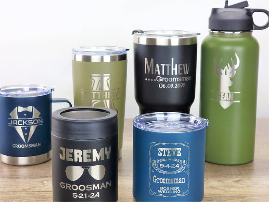 Groomsmen Tumblers/Bottles/Cups